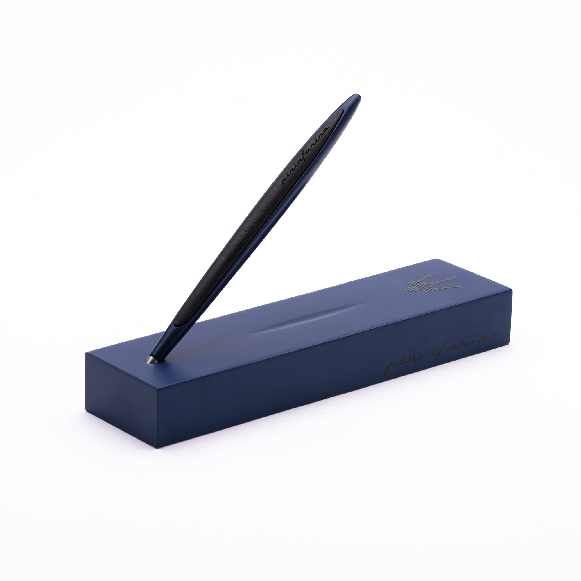 Maserati Pininfarina Cambiano Ink – Ballpoint Stylus with Wooden Display Base, Special Edition Maserati