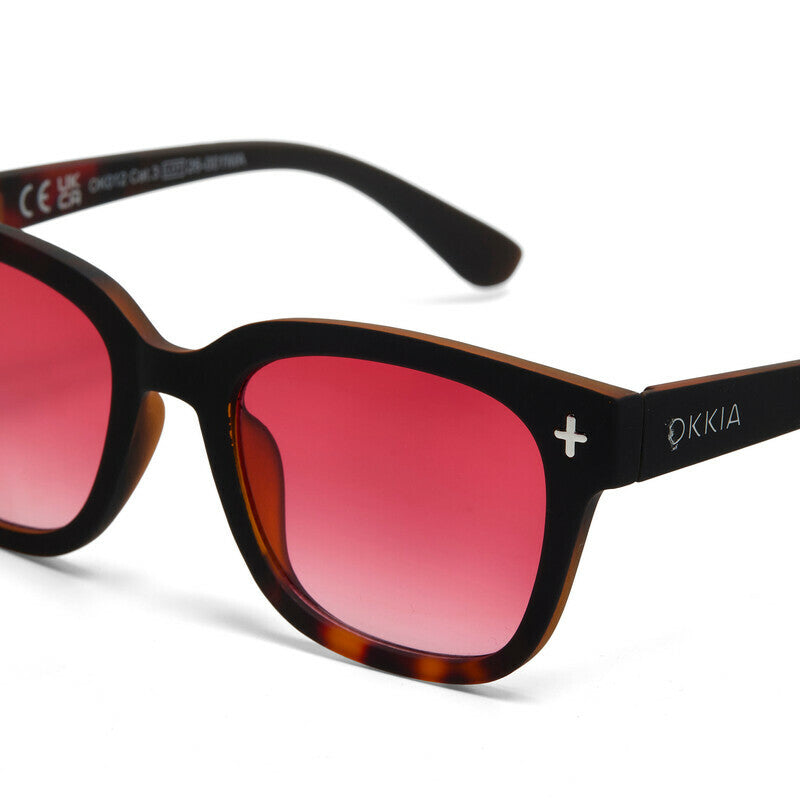Okkia Giovanni Havana Black Colored Lenses
