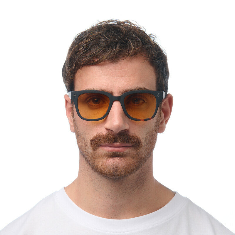Okkia Giovanni Havana Black Colored Lenses