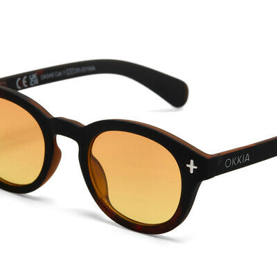 Okkia Milano Black Colored Lenses