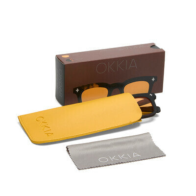 Okkia Firenze Havana Black Colored Lenses