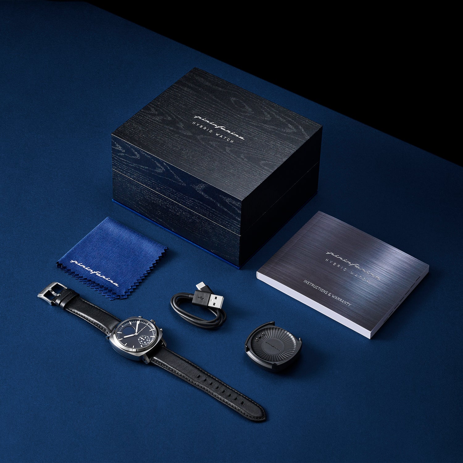 Pininfarina Senso Hybrid Watch - Slate Grey