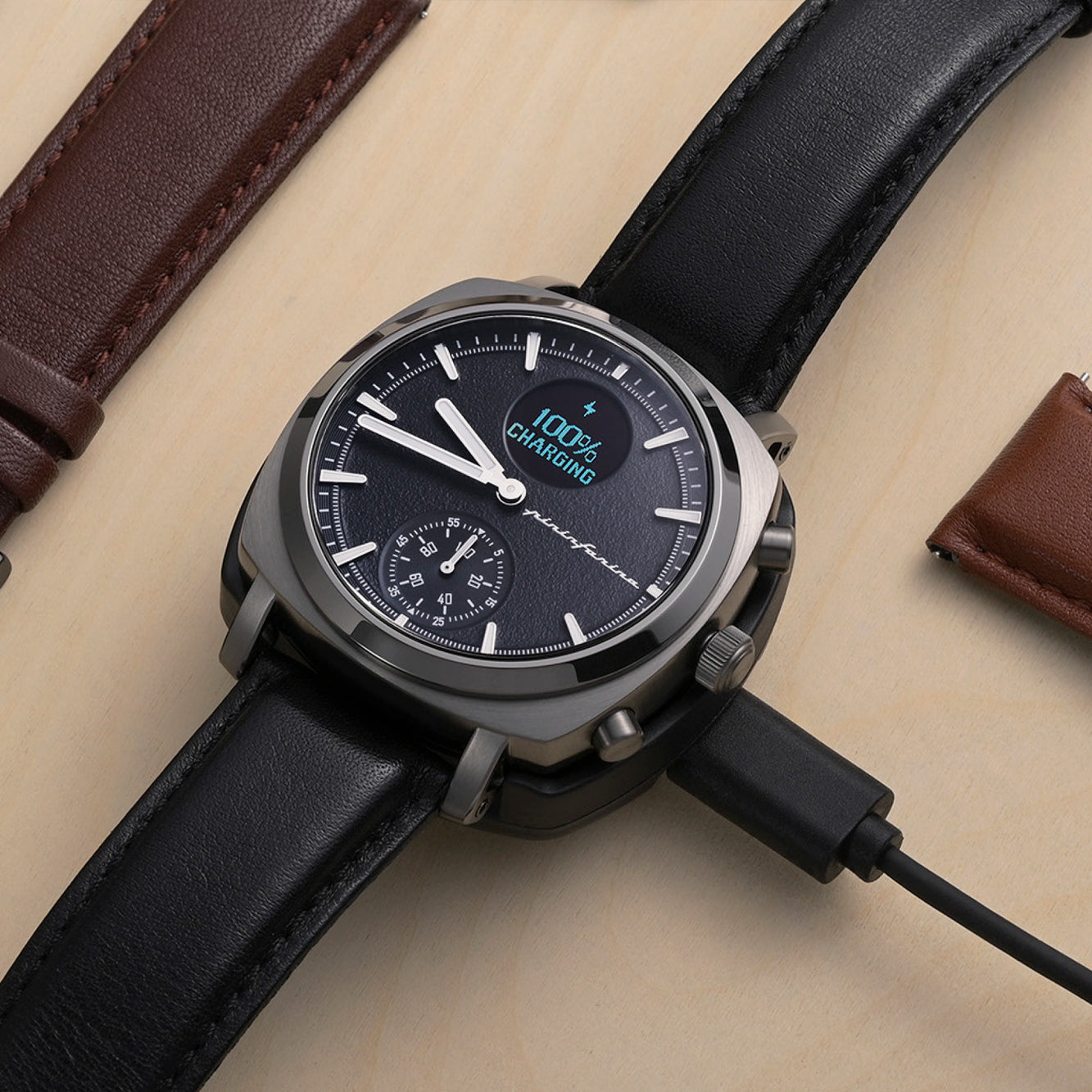 Pininfarina Senso Hybrid Watch - Slate Grey