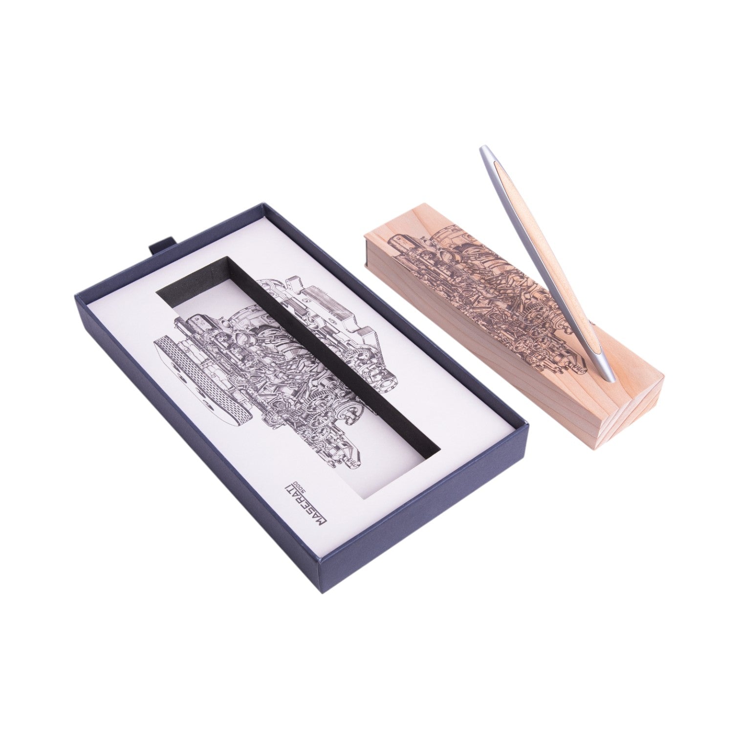 Pininfarina Cambiano Box Maserati Engine - Inkless Pen