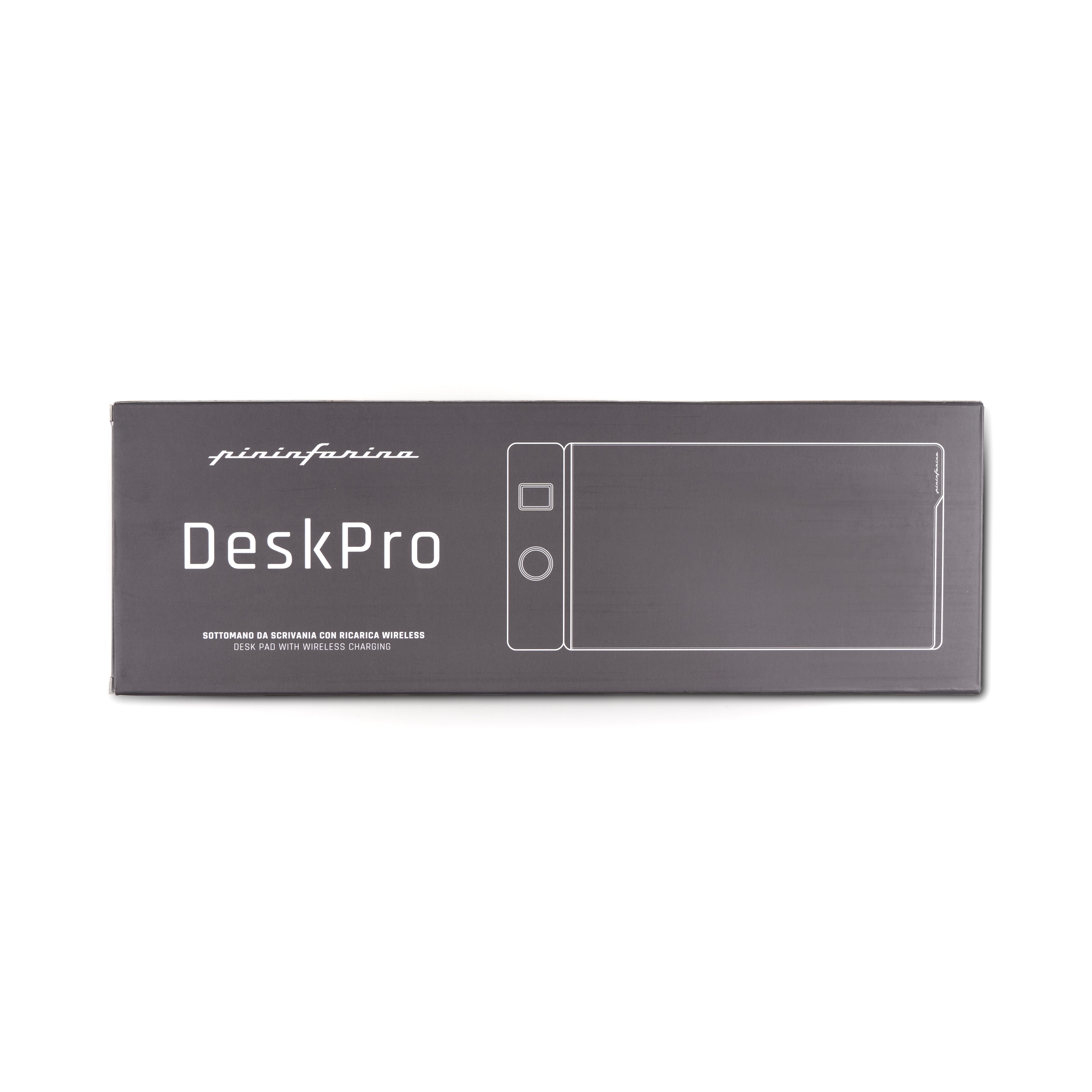 Pininfarina DeskPro with Wireless Charging – Multifunctional Desk Pad