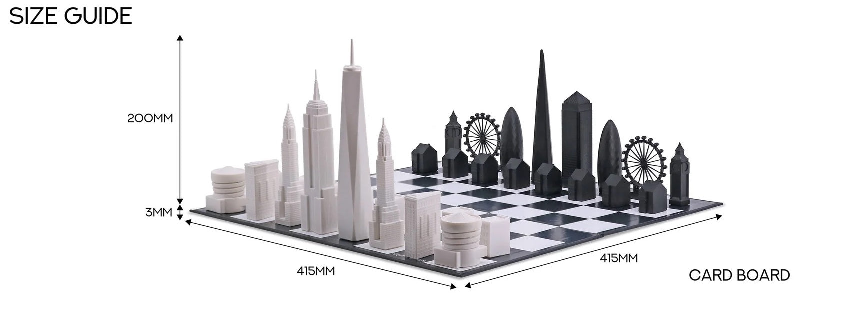 Acrylic London Vs New York Edition