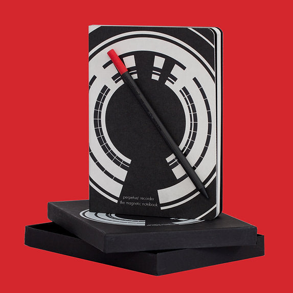 Perpetua Recorder the Magnetic Notebook - Notebook & Pencil