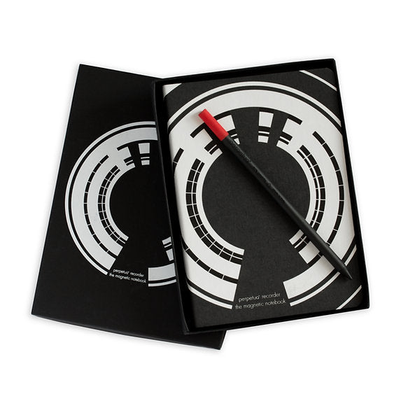 Perpetua Recorder the Magnetic Notebook - Notebook & Pencil