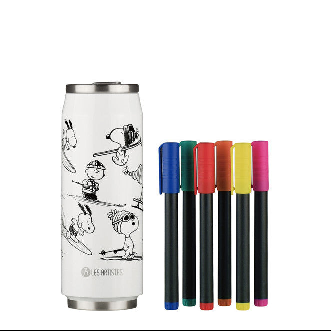 Les Artistes Paris - Insulated Can - Creative Color Set Snoopy 500ml