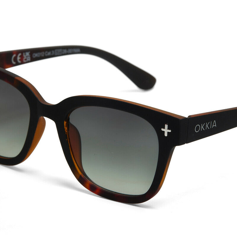 Okkia Giovanni Havana Black Colored Lenses