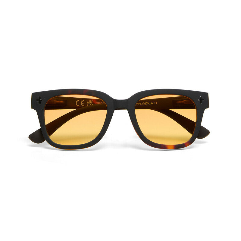 Okkia Giovanni Havana Black Colored Lenses