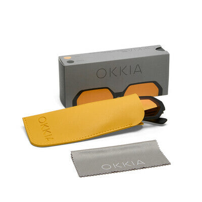 Okkia Andrea Black Colored Lenses