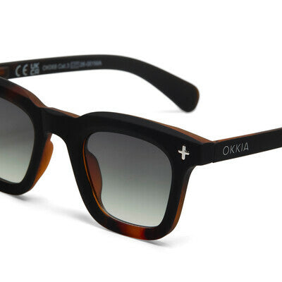 Okkia Firenze Havana Black Colored Lenses