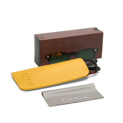 Okkia Firenze Havana Black Colored Lenses