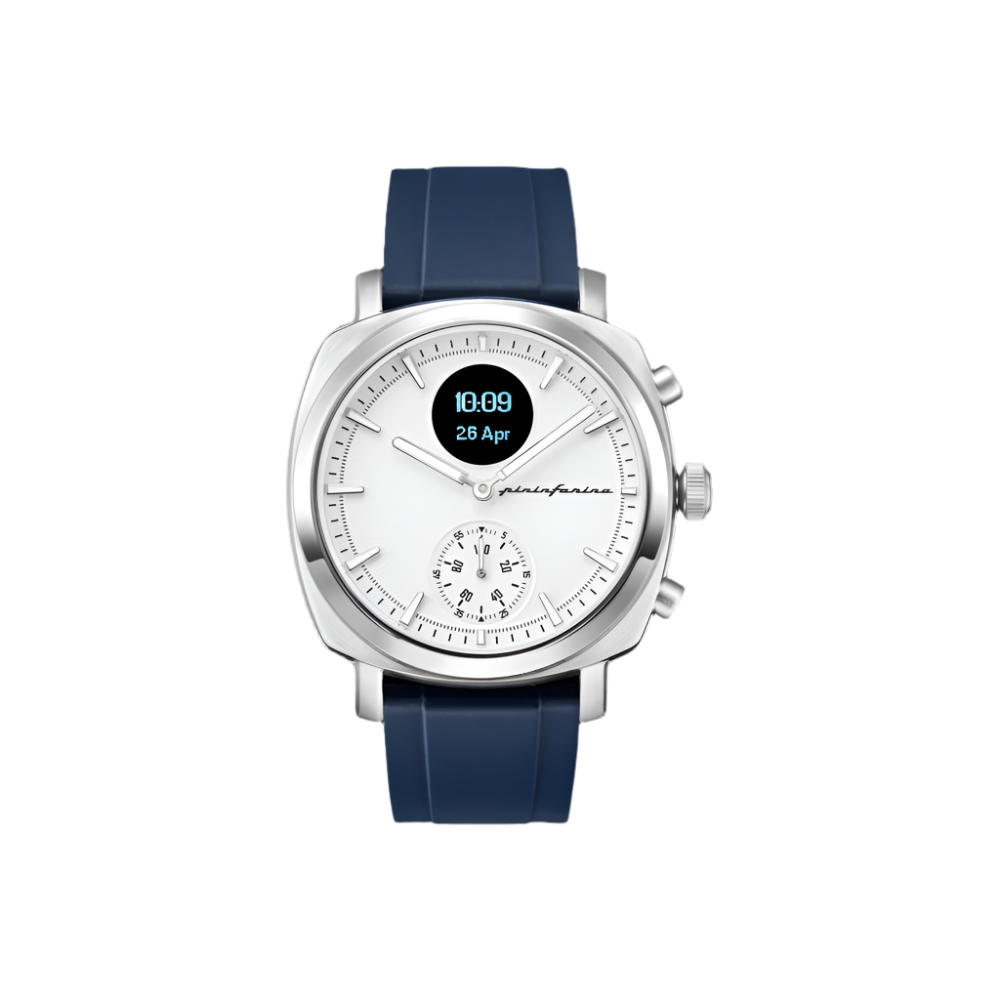 Pininfarina Senso Sport Hybrid Watch - Moonlight Silver (Blue)