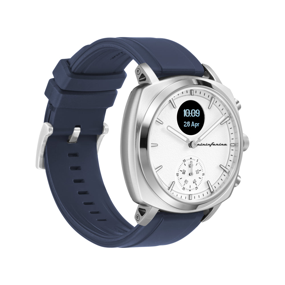 Pininfarina Senso Sport Hybrid Watch - Moonlight Silver (Blue)