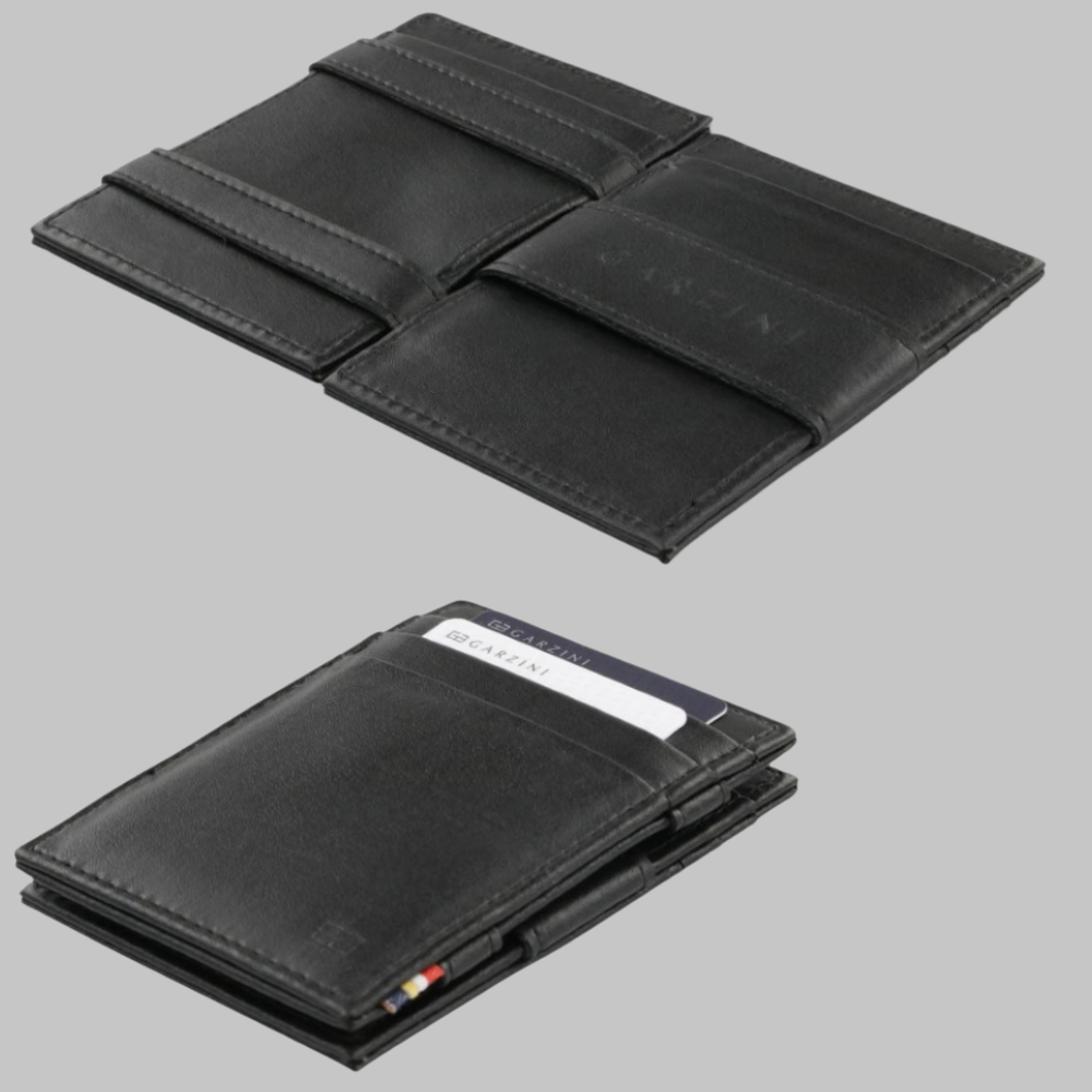 Garzini Essenziale Leather Magic Wallet – Smart Leather Wallet with RFID