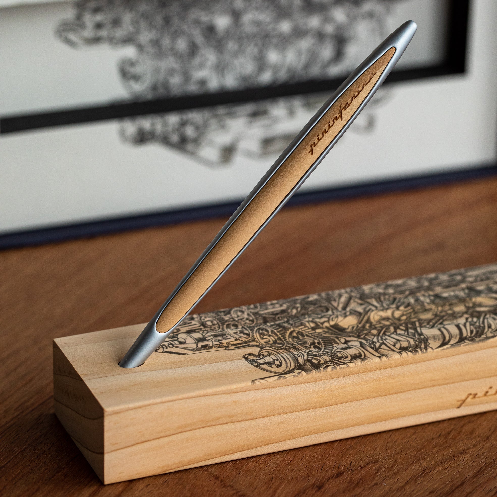 Pininfarina Cambiano Box Maserati Engine - Inkless Pen