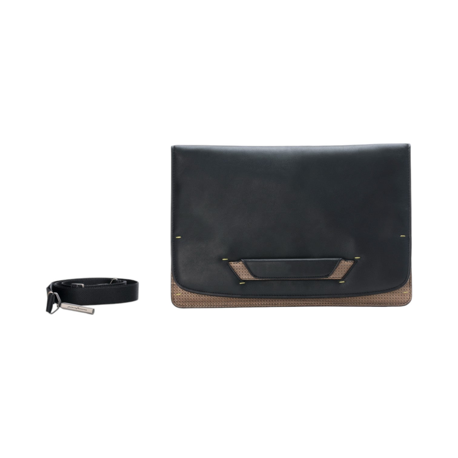 Pininfarina Folio Man Bag with Shoulder Strap