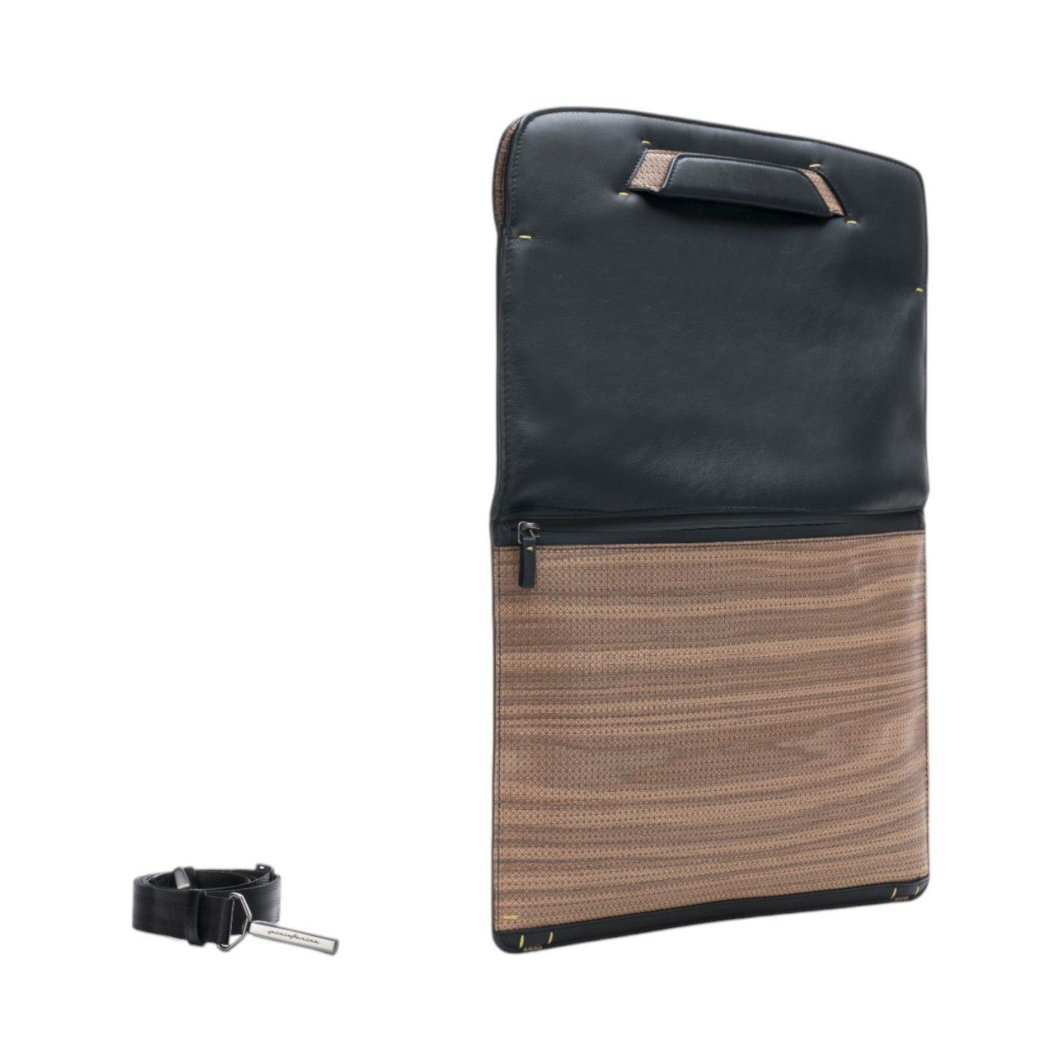 Pininfarina Folio Man Bag with Shoulder Strap
