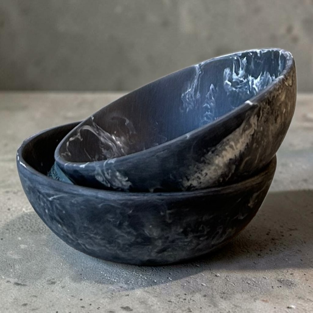 Resine Bowl 13 cm Black
