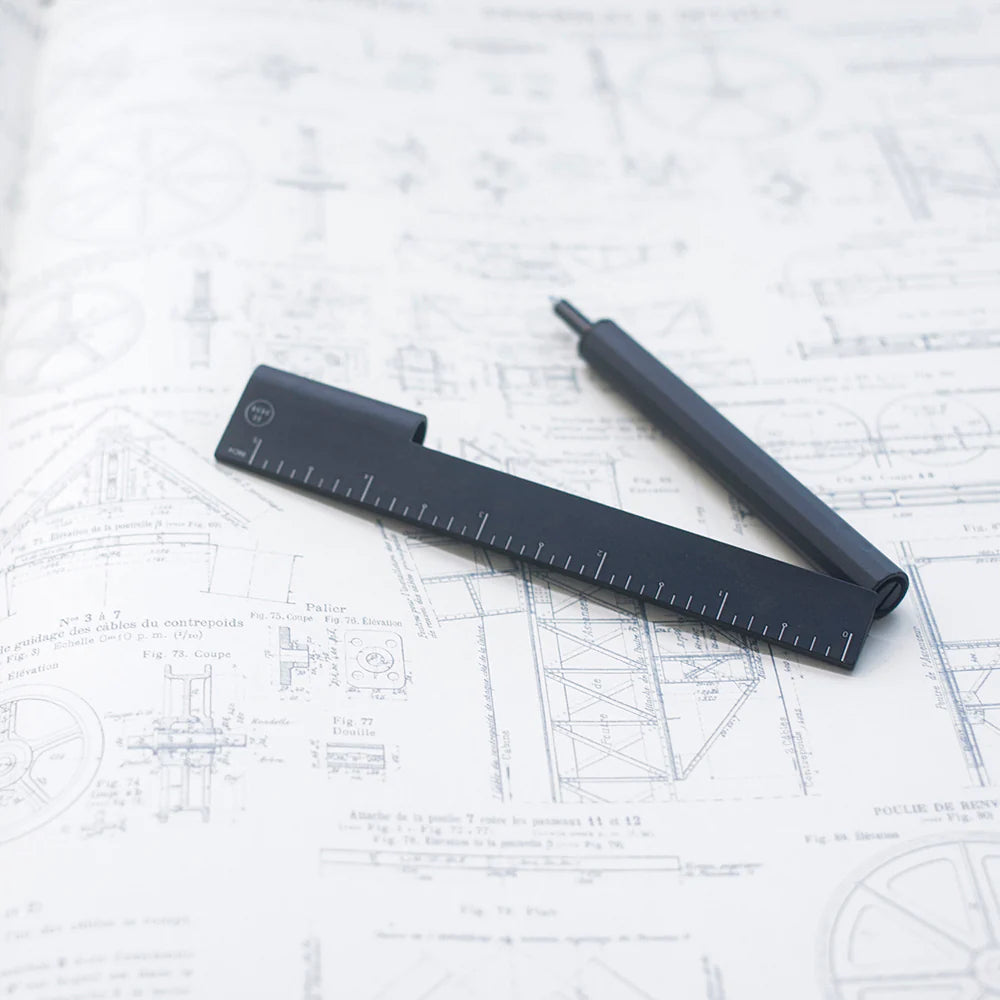 HMM Rule/One - Ruler & Pen