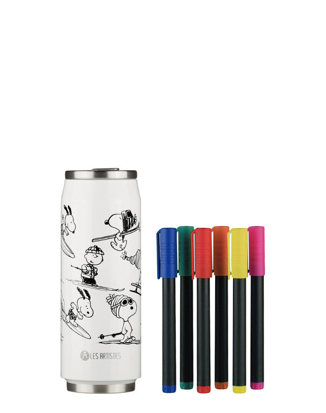 Les Artistes Paris - Insulated Can - Creative Color Set Snoopy 500ml