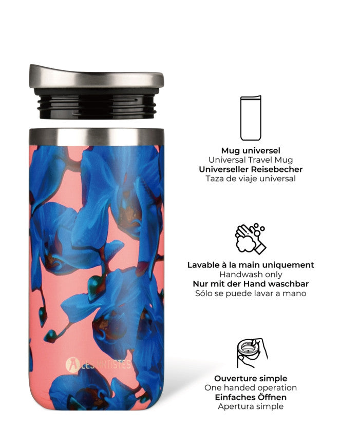 Les Artistes Paris - Insulated Mug Blue Pearl 500ml